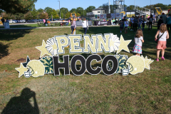Penn HS Hoco Expo sign on a grassy field".