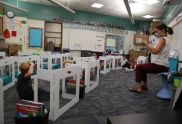 Mrs. Wallick's Kindergarten classroom