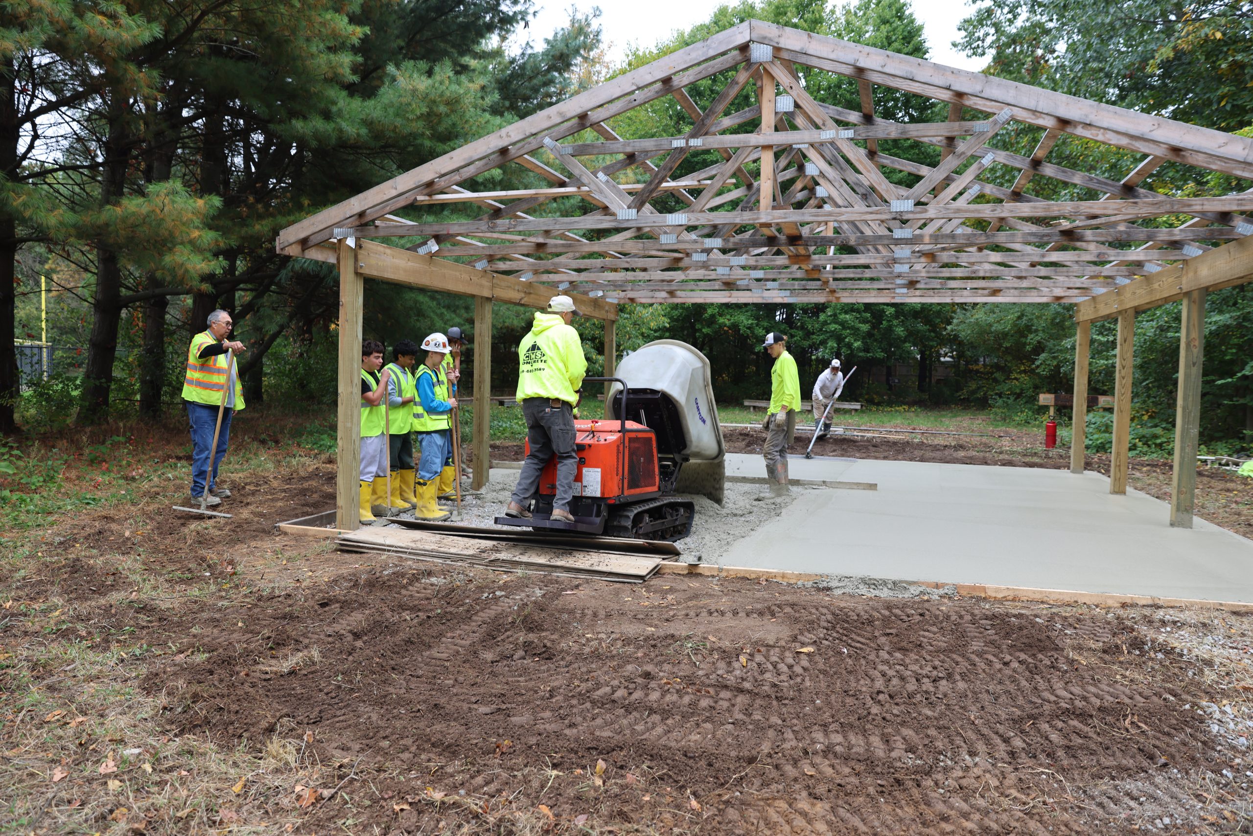 Bittersweet-Nature-Center-Concrete-Pour