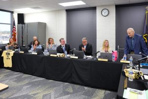 PHM School Board claps for Larry Beehler